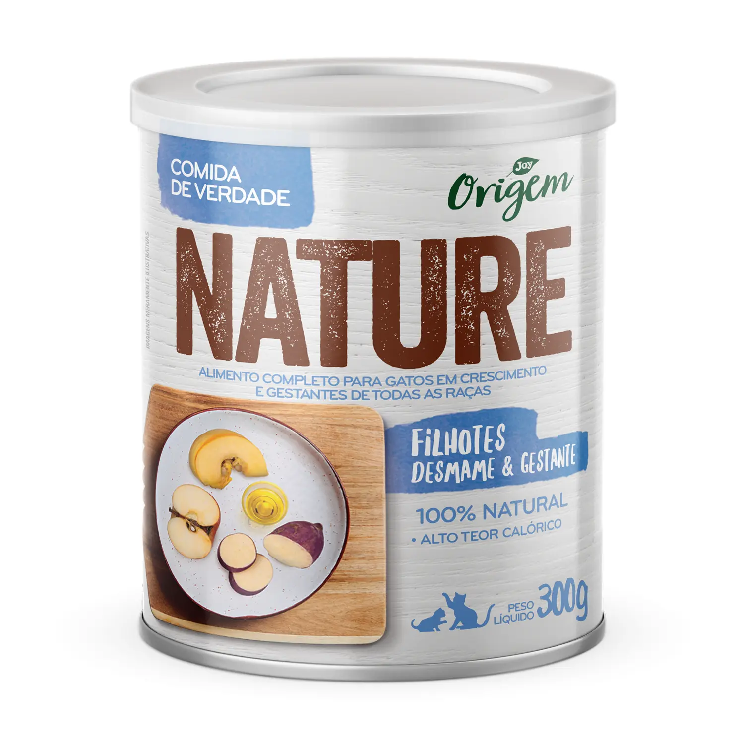 Racao Umida Origem Nature para Gatos Filhotes Desmame 300g
